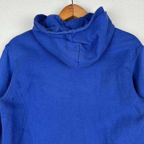 Vintage 90’s Polo Ralph Lauren Boys After‎ Hood Sweatshirt Hoodie M (12-14) Blue - Picture 8 of 9